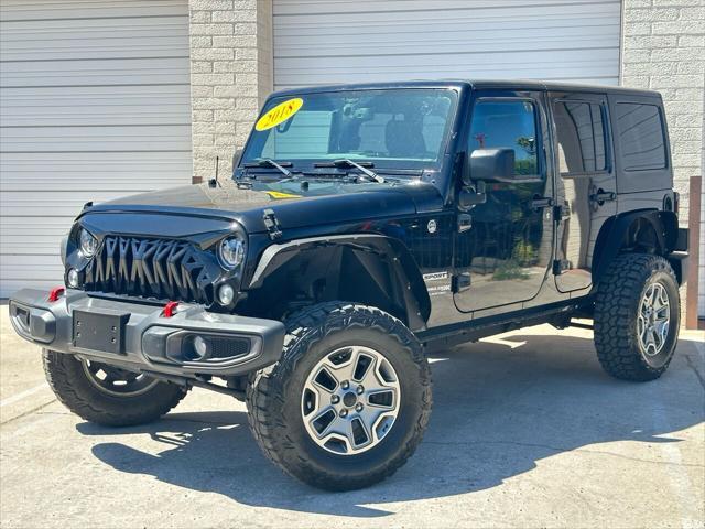 used 2018 Jeep Wrangler JK Unlimited car, priced at $22,995