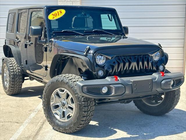 used 2018 Jeep Wrangler JK Unlimited car, priced at $22,995