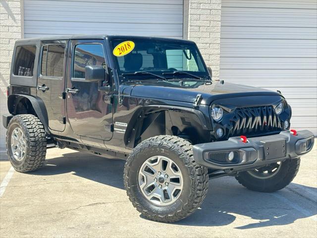 used 2018 Jeep Wrangler JK Unlimited car, priced at $22,995