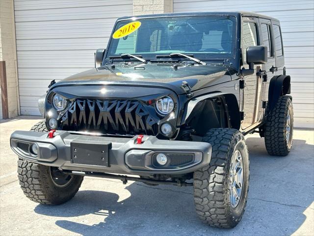 used 2018 Jeep Wrangler JK Unlimited car, priced at $22,995