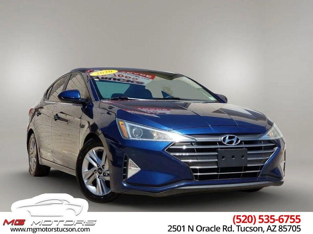 used 2020 Hyundai Elantra car, priced at $10,995