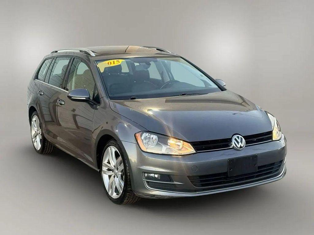 used 2015 Volkswagen Golf SportWagen car, priced at $13,995