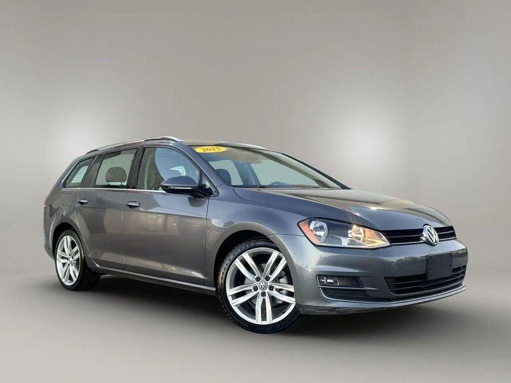 used 2015 Volkswagen Golf SportWagen car, priced at $13,995