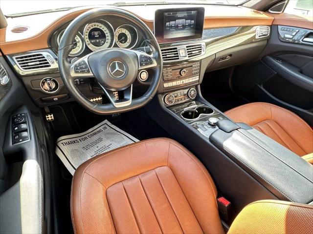 used 2015 Mercedes-Benz CLS-Class car, priced at $19,995