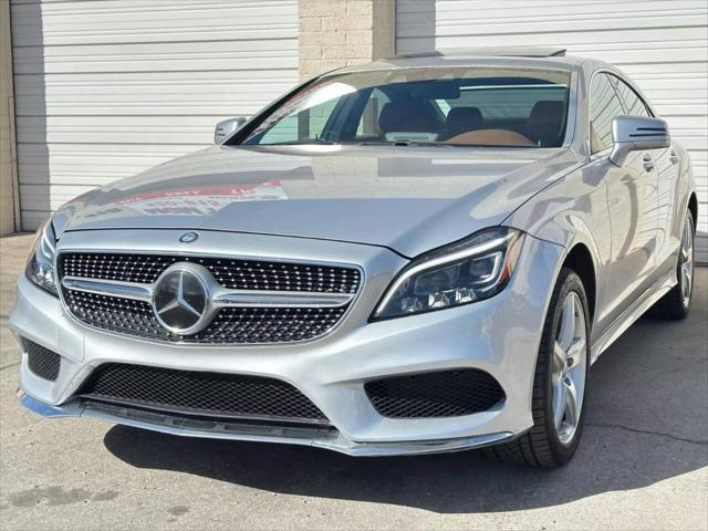 used 2015 Mercedes-Benz CLS-Class car, priced at $19,995