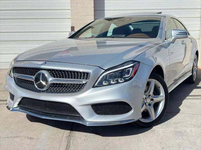 used 2015 Mercedes-Benz CLS-Class car, priced at $19,995