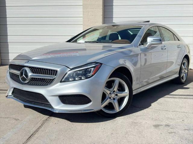 used 2015 Mercedes-Benz CLS-Class car, priced at $19,995