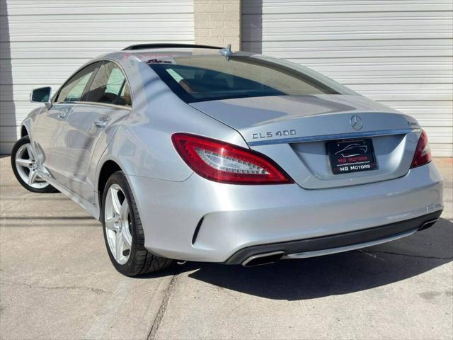 used 2015 Mercedes-Benz CLS-Class car, priced at $19,995