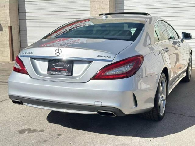 used 2015 Mercedes-Benz CLS-Class car, priced at $19,995