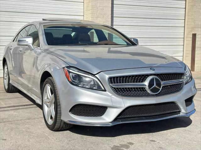 used 2015 Mercedes-Benz CLS-Class car, priced at $19,995