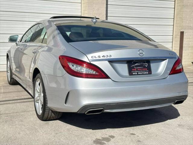 used 2015 Mercedes-Benz CLS-Class car, priced at $19,995