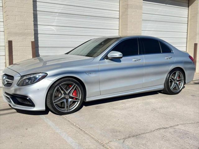 used 2015 Mercedes-Benz C-Class car, priced at $29,995