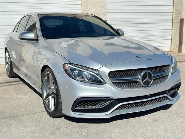 used 2015 Mercedes-Benz C-Class car, priced at $29,995