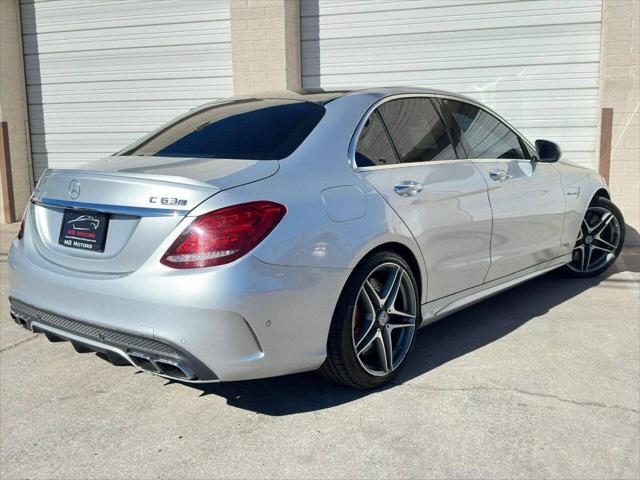 used 2015 Mercedes-Benz C-Class car, priced at $29,995