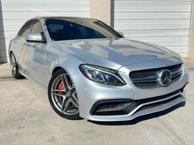 used 2015 Mercedes-Benz C-Class car, priced at $31,995