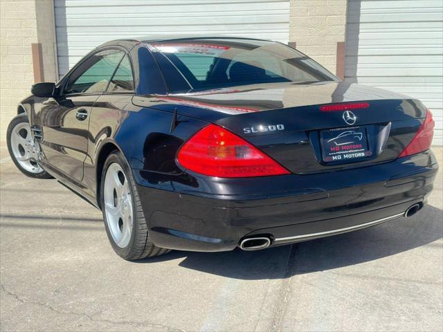 used 2004 Mercedes-Benz SL-Class car, priced at $12,995