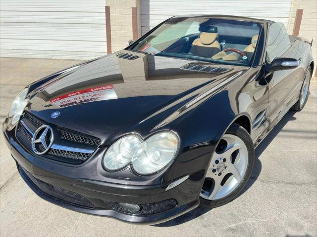 used 2004 Mercedes-Benz SL-Class car, priced at $12,995