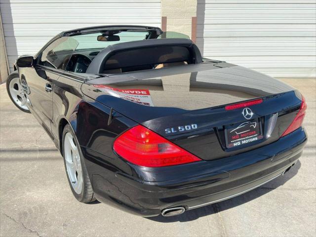 used 2004 Mercedes-Benz SL-Class car, priced at $12,995