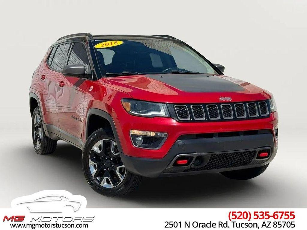 used 2018 Jeep Compass car, priced at $14,995