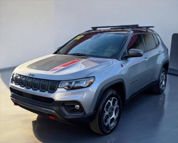 used 2022 Jeep Compass car, priced at $18,995