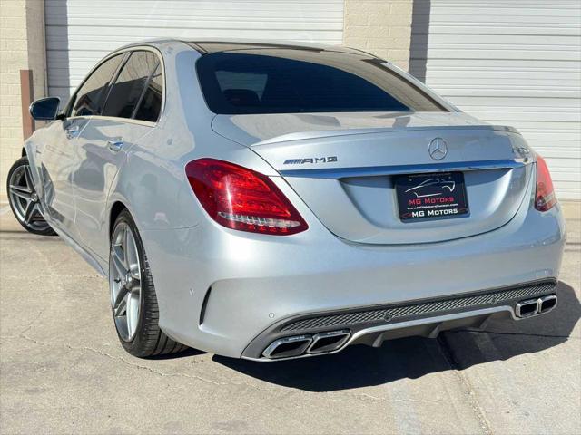 used 2015 Mercedes-Benz C-Class car, priced at $28,895