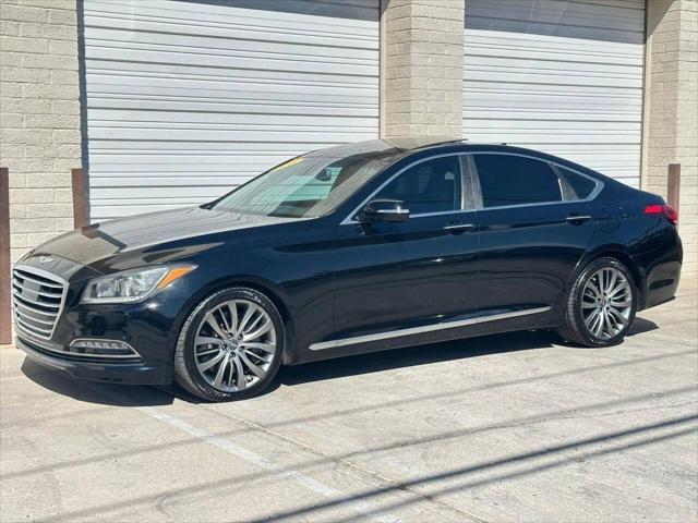 used 2015 Hyundai Genesis car, priced at $17,995