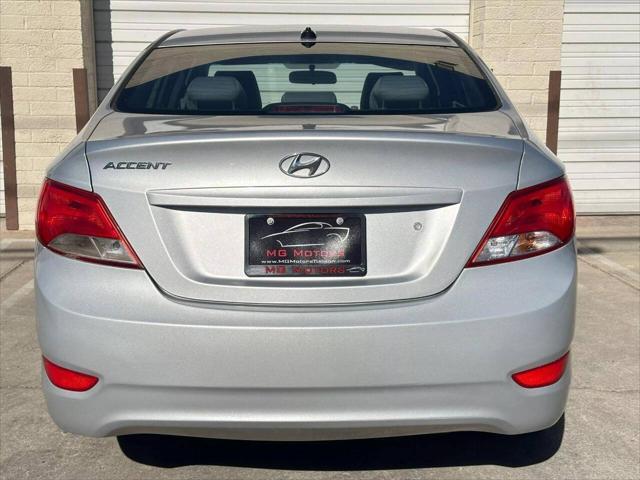 used 2016 Hyundai Accent car, priced at $8,995