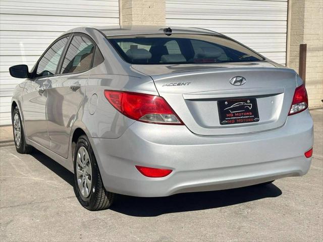 used 2016 Hyundai Accent car, priced at $8,995