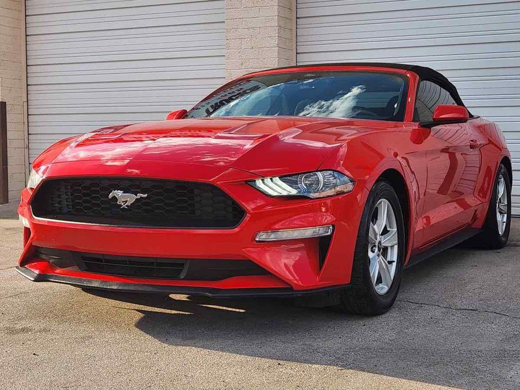 used 2021 Ford Mustang car, priced at $22,595