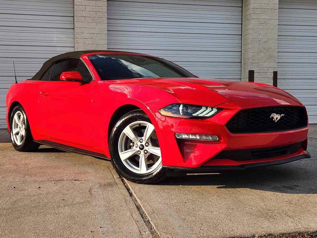 used 2021 Ford Mustang car, priced at $22,595