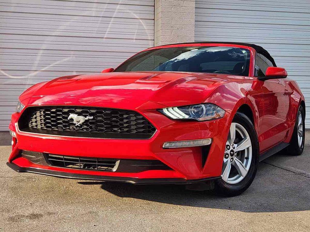 used 2021 Ford Mustang car, priced at $22,595