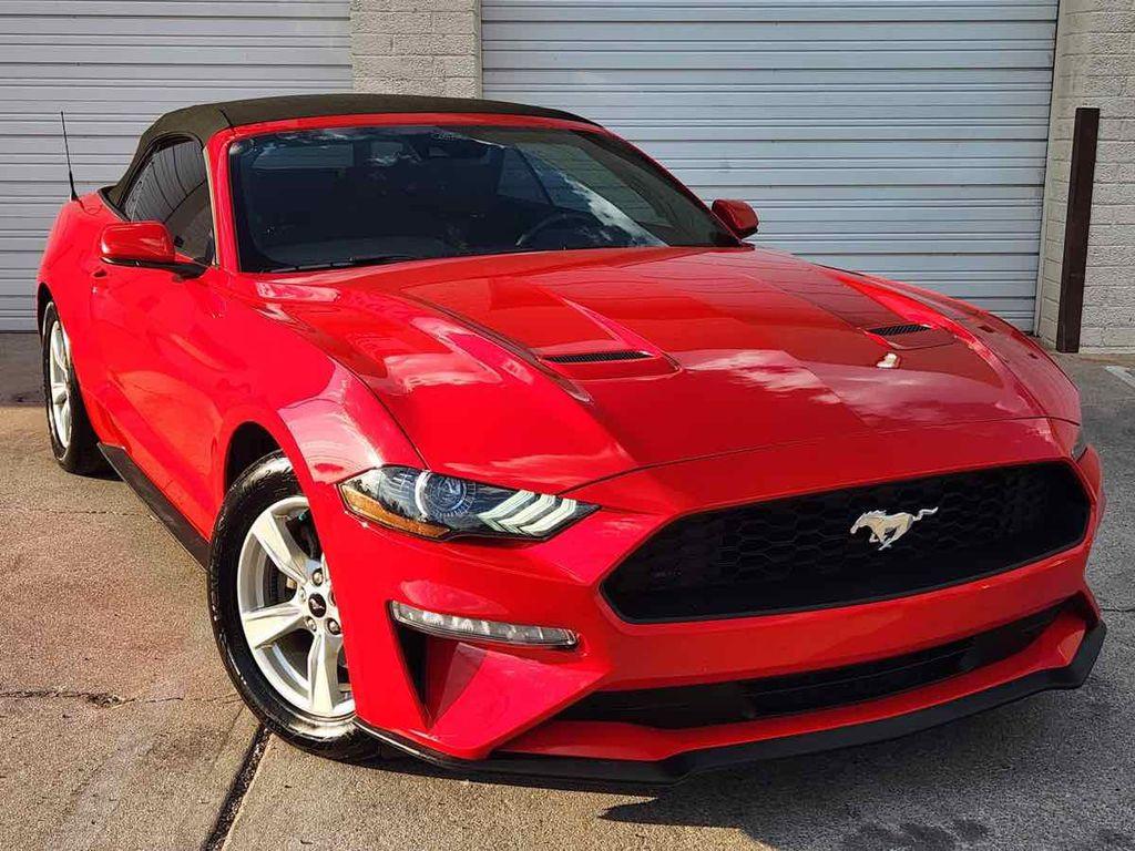 used 2021 Ford Mustang car, priced at $22,595