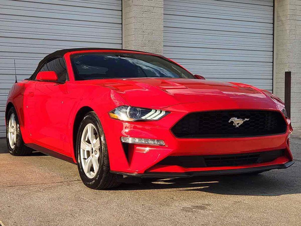 used 2021 Ford Mustang car, priced at $22,595