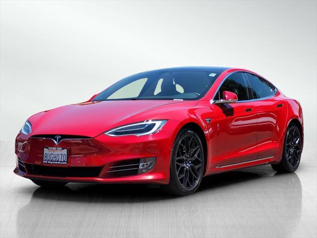 used 2021 Tesla Model S car, priced at $34,995