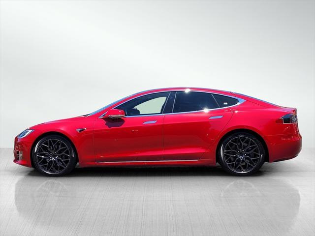 used 2021 Tesla Model S car, priced at $34,995