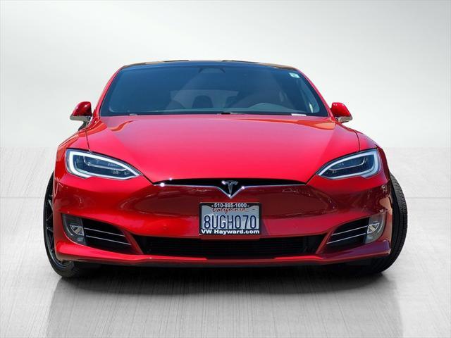 used 2021 Tesla Model S car, priced at $34,995