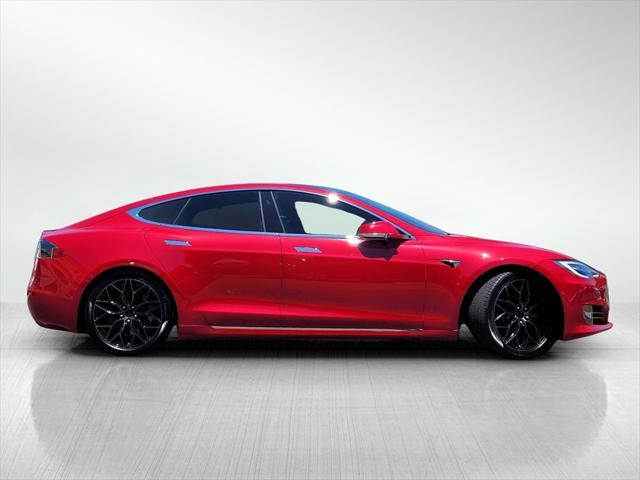 used 2021 Tesla Model S car, priced at $34,995