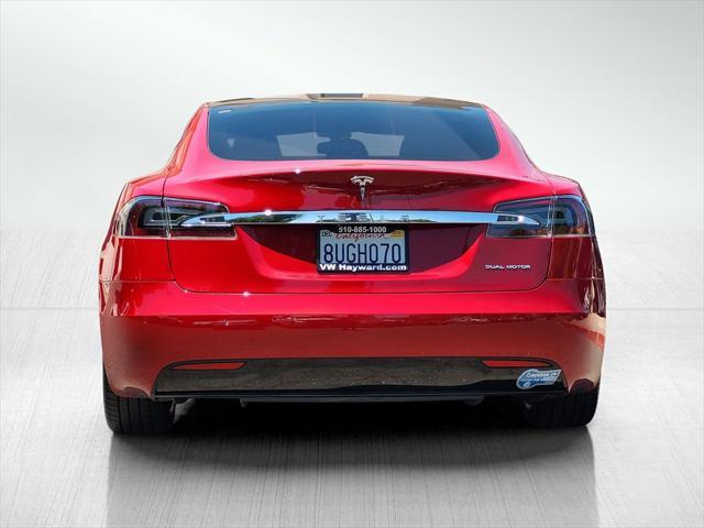 used 2021 Tesla Model S car, priced at $34,995