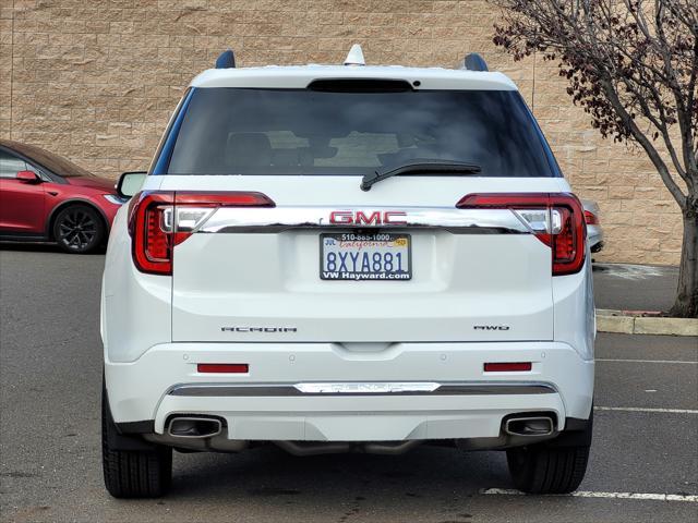 used 2021 GMC Acadia car, priced at $36,995