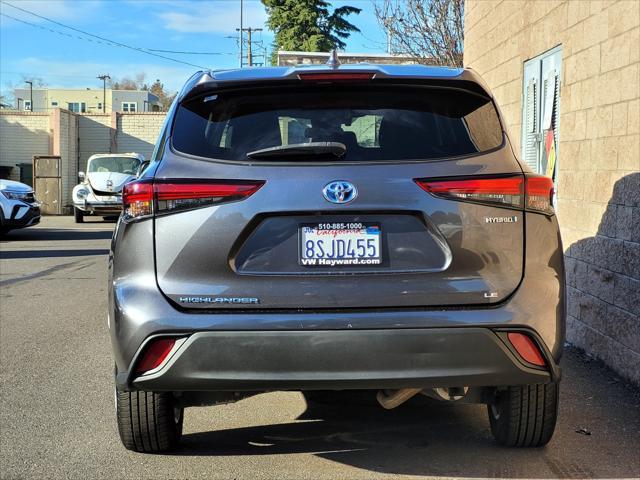 used 2020 Toyota Highlander Hybrid car, priced at $33,791