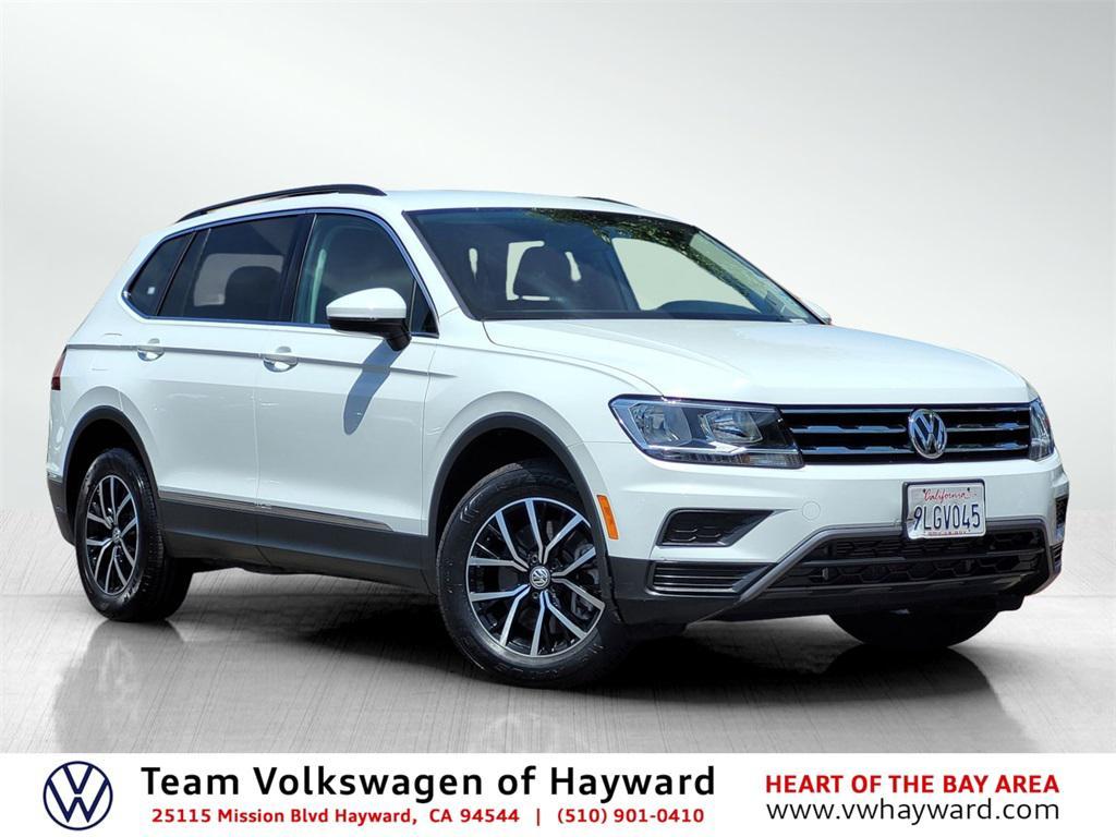 used 2021 Volkswagen Tiguan car, priced at $18,588
