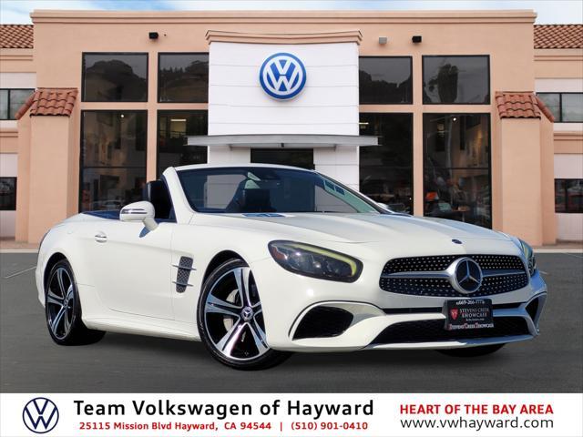 used 2019 Mercedes-Benz SL 450 car, priced at $46,991