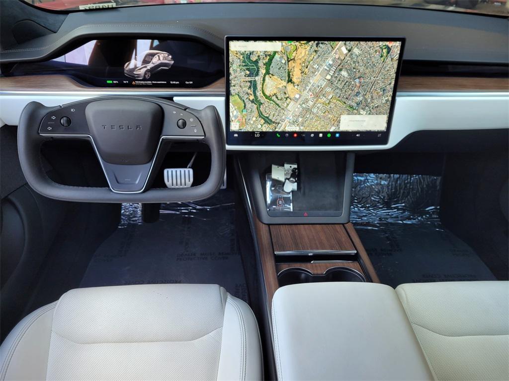 used 2021 Tesla Model S car, priced at $42,995
