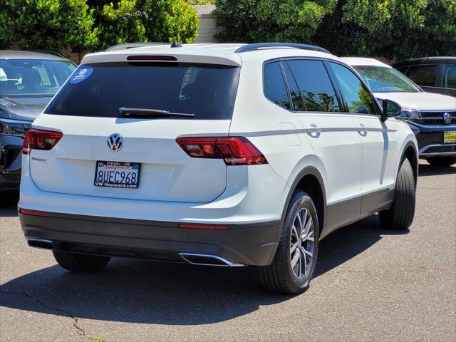 used 2021 Volkswagen Tiguan car, priced at $19,734