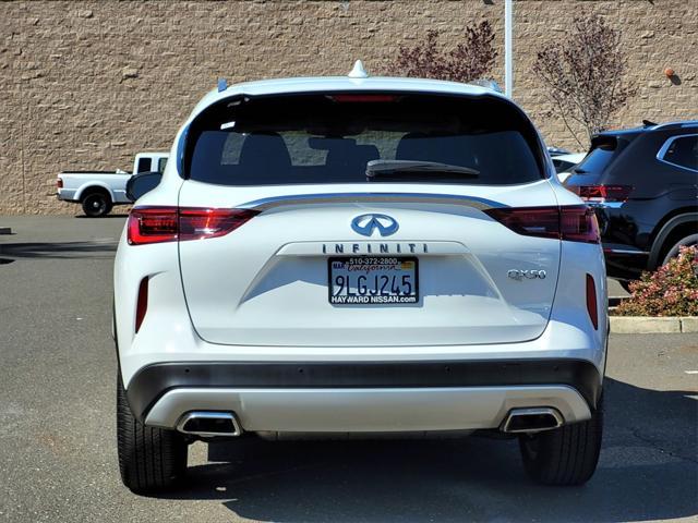 used 2024 INFINITI QX50 car, priced at $34,288