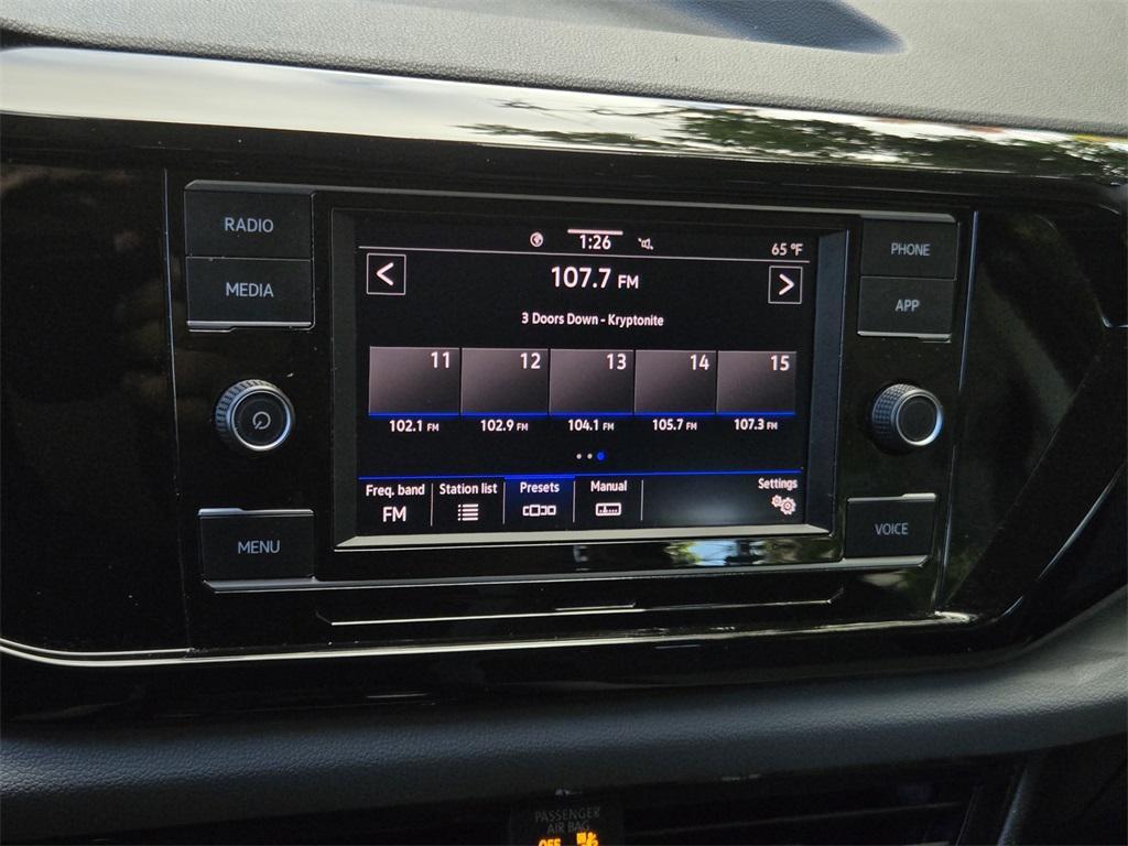 used 2024 Volkswagen Taos car, priced at $20,995