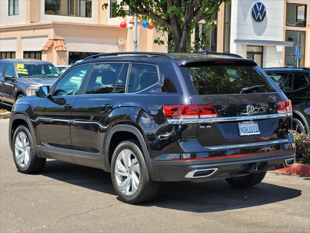 used 2021 Volkswagen Atlas car, priced at $27,550