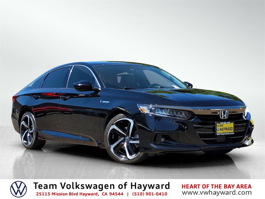 used 2022 Honda Accord Hybrid car, priced at $19,995