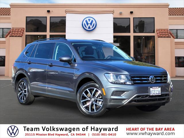 used 2021 Volkswagen Tiguan car, priced at $21,995