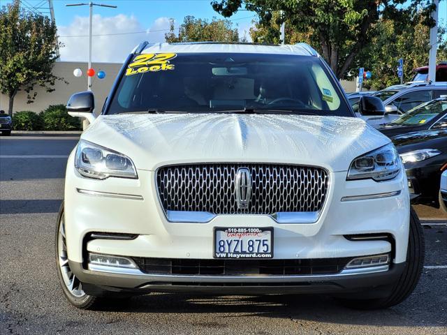 used 2022 Lincoln Aviator car, priced at $39,995